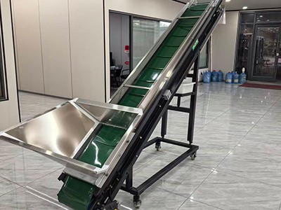 Conveyor Daur Ulang Plastik (Inclined Belt Conveyor)